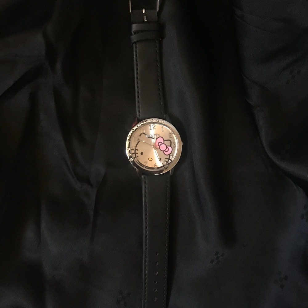 Black Hello Kitty Watch